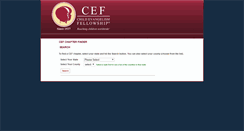 Desktop Screenshot of chapters.cefonline.com